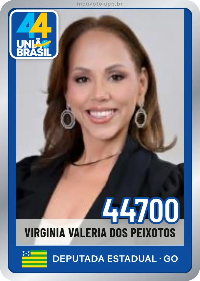 Carta de Virginia Valeria dos Peixotos, número 44700, União