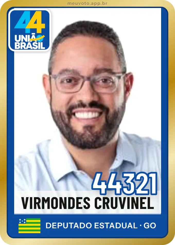 Carta de Virmondes Cruvinel, número 44321, União