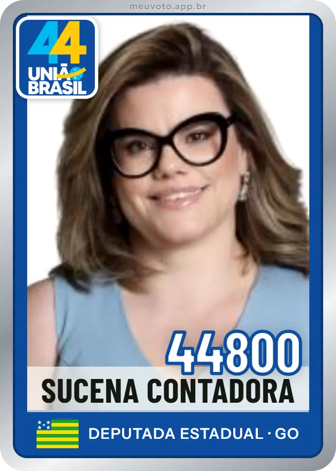 Carta de Sucena Contadora, número 44800, União