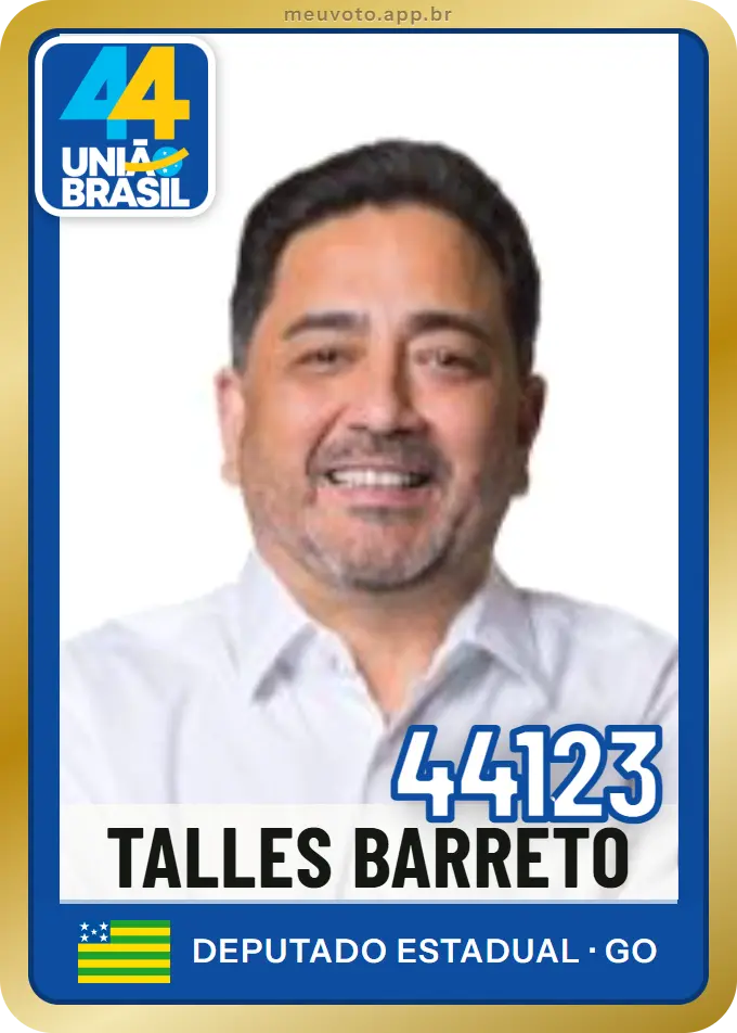 Carta de Talles Barreto, número 44123, União