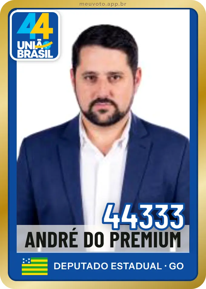 Carta de André do Premium, número 44333, União