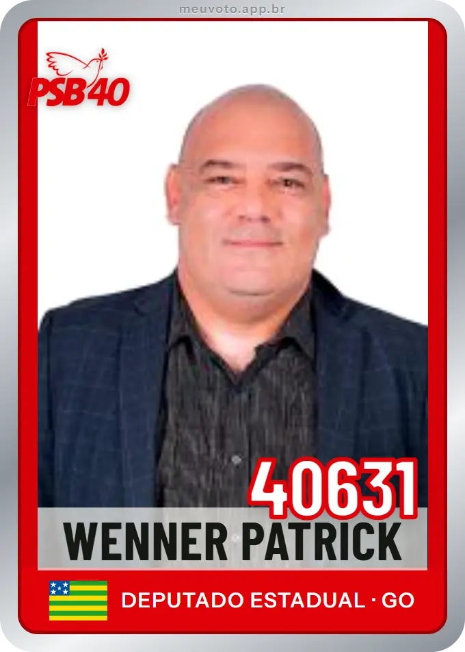 Carta de Wenner Patrick, número 40631, PSB