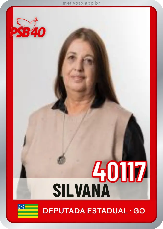 Carta de Silvana, número 40117, PSB