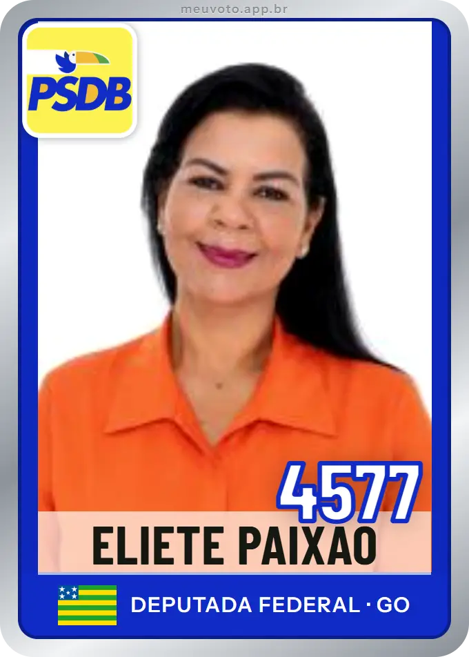 Carta de Eliete Paixão, número 4577, PSDB