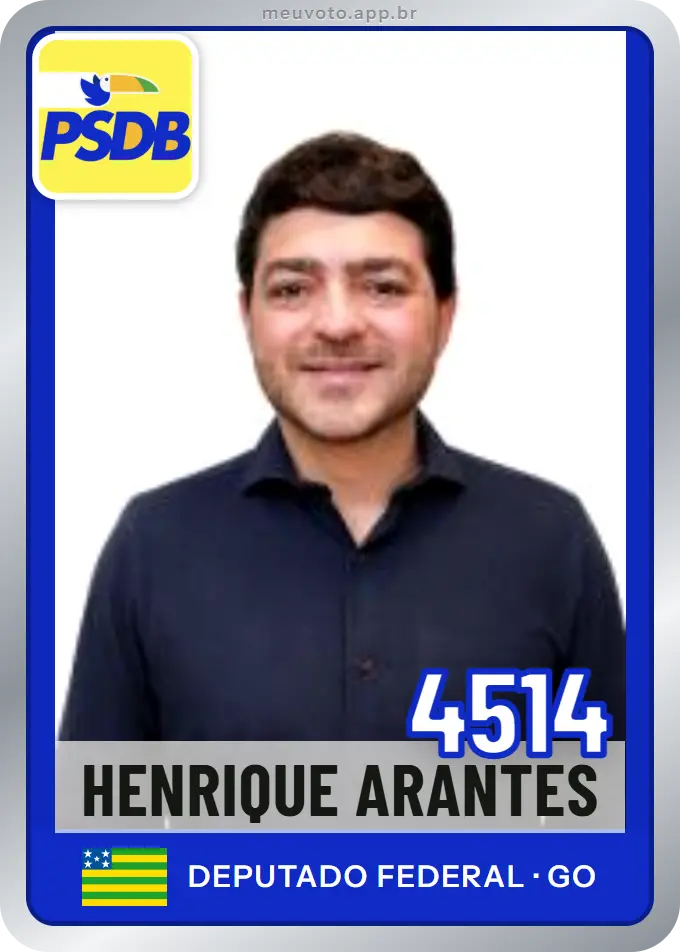 Carta de Henrique Arantes, número 4514, PSDB