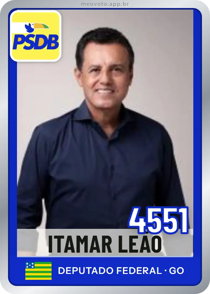 Carta de Itamar Leão, número 4551, PSDB