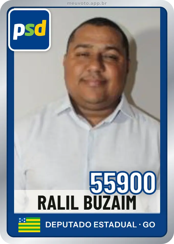 Carta de Ralil Buzaim, número 55900, PSD