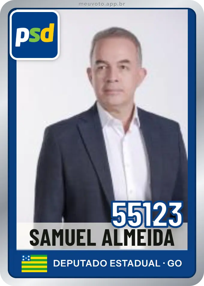 Carta de Samuel Almeida, número 55123, PSD