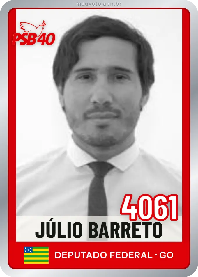Carta de Júlio Barreto, número 4061, PSB