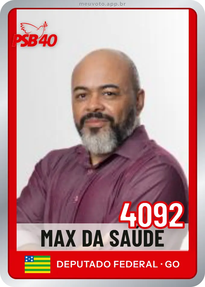 Carta de Max da Saúde, número 4092, PSB