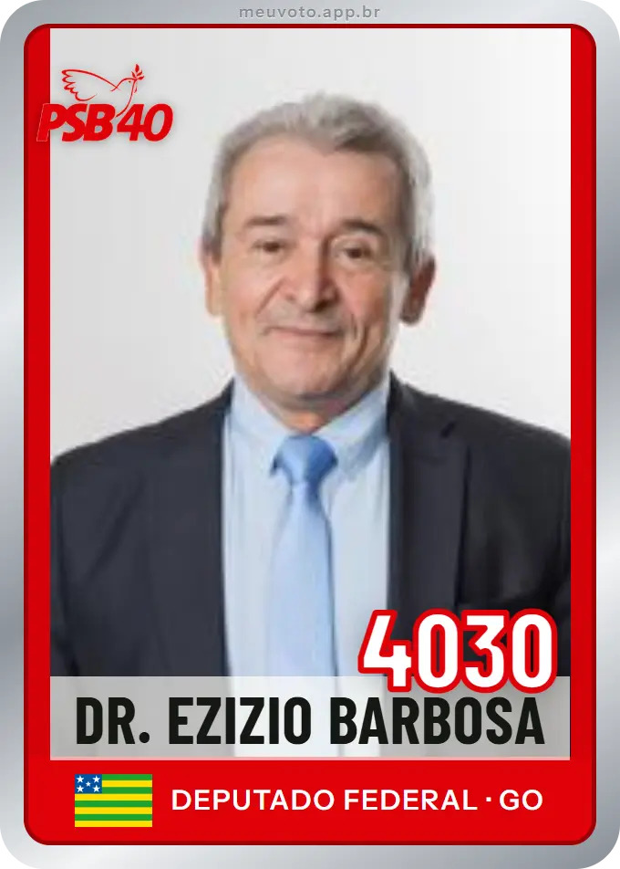 Carta de Dr. Ezizio Barbosa, número 4030, PSB