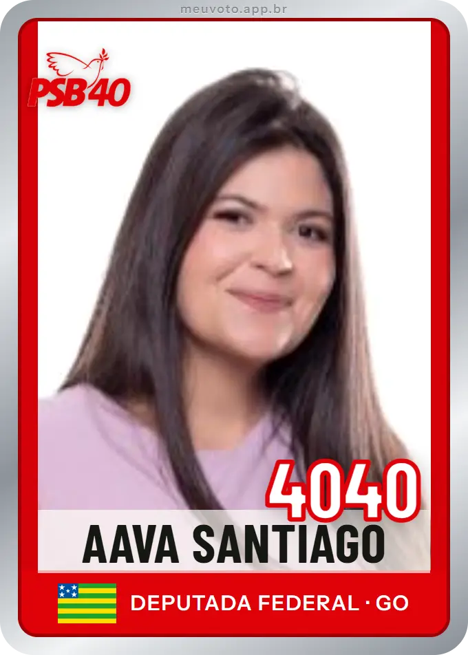 Carta de Aava Santiago, número 4040, PSB