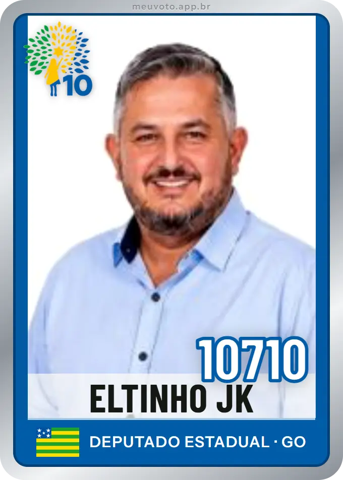Carta de Eltinho Jk, número 10710, Republicanos