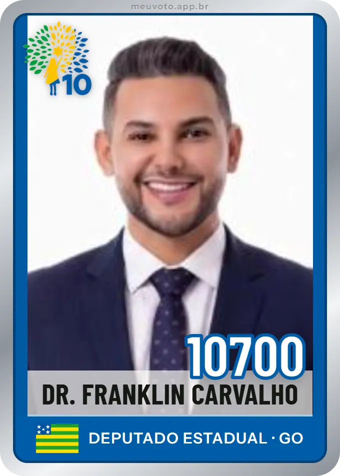 Carta de Dr. Franklin Carvalho, número 10700, Republicanos