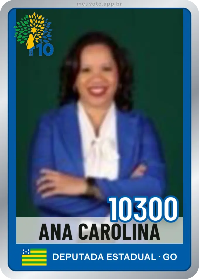 Carta de Ana Carolina, número 10300, Republicanos