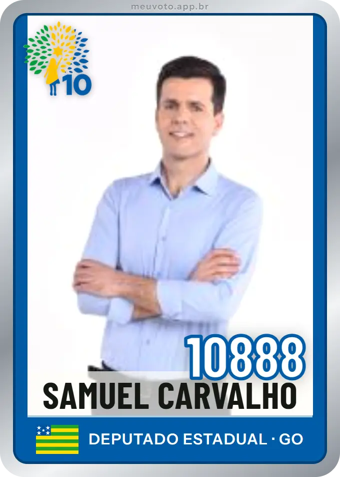 Carta de Samuel Carvalho, número 10888, Republicanos
