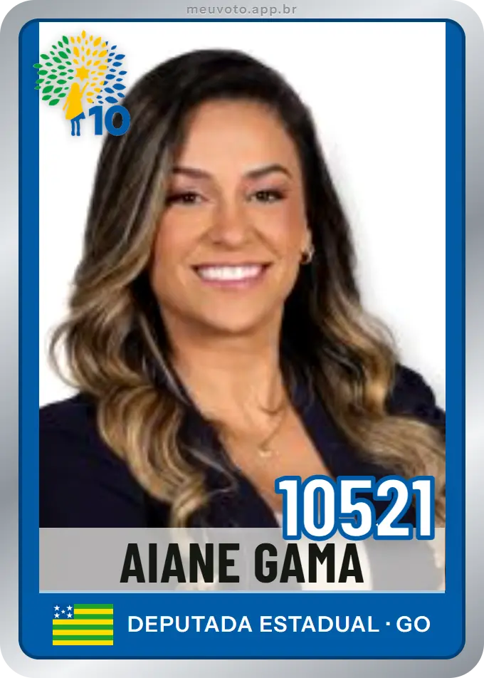 Carta de Aiane Gama, número 10521, Republicanos