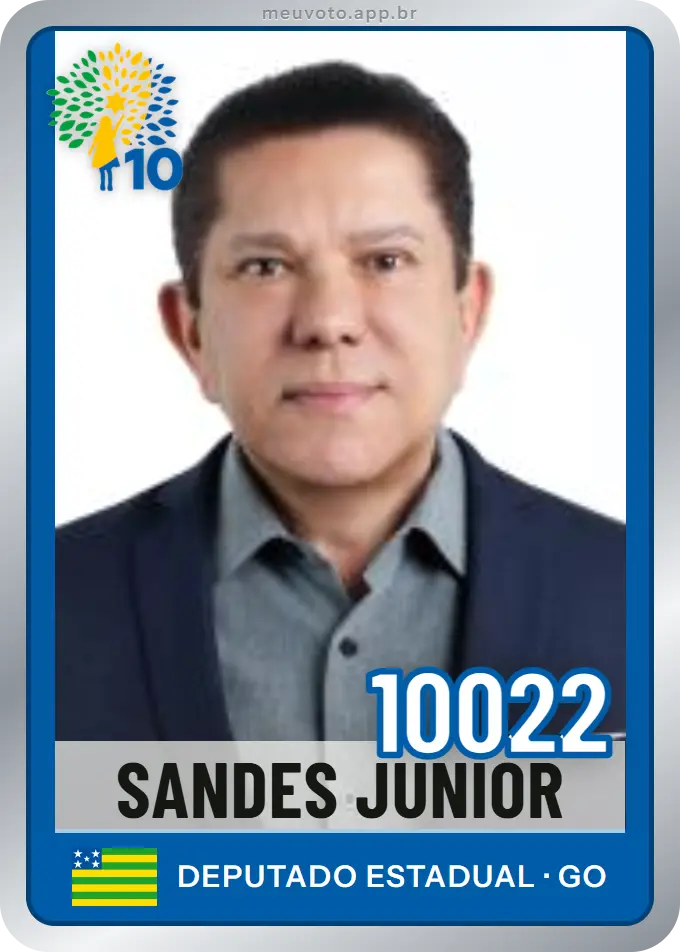Carta de Sandes Junior, número 10022, Republicanos