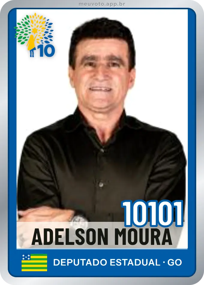 Carta de Adelson Moura, número 10101, Republicanos