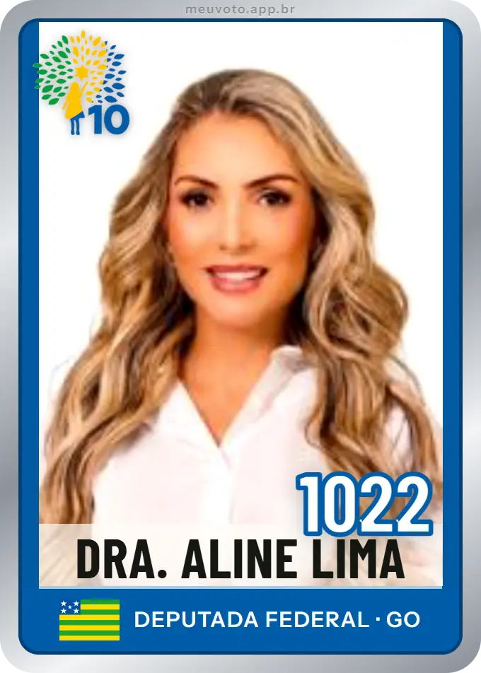 Carta de Dra. Aline Lima, número 1022, Republicanos