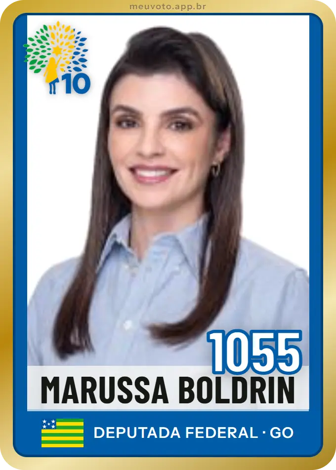 Carta de Marussa Boldrin, número 1055, Republicanos