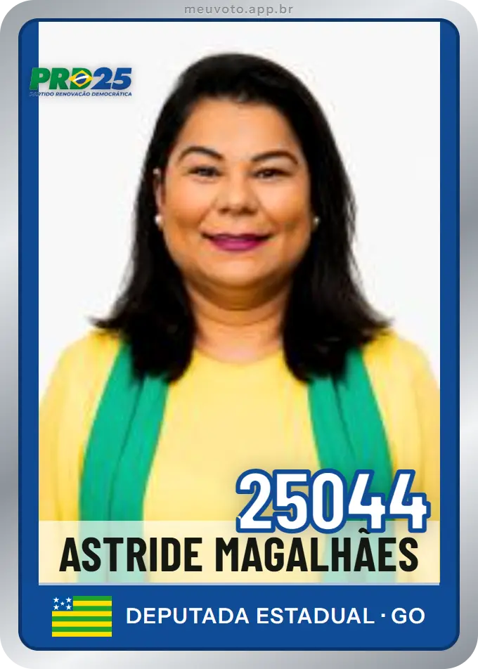 Carta de Astride Magalhães, número 25044, PRD