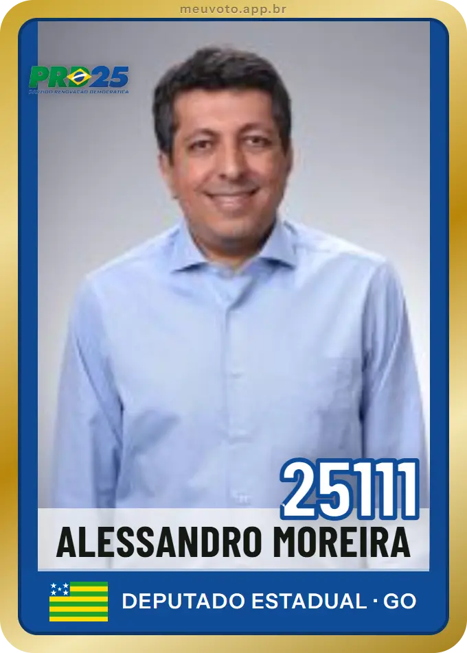 Carta de Alessandro Moreira, número 25111, PRD