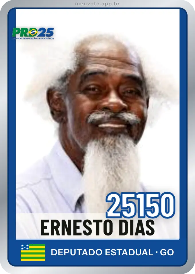 Carta de Ernesto Dias, número 25150, PRD