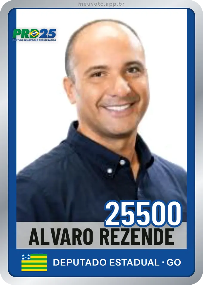 Carta de Alvaro Rezende, número 25500, PRD