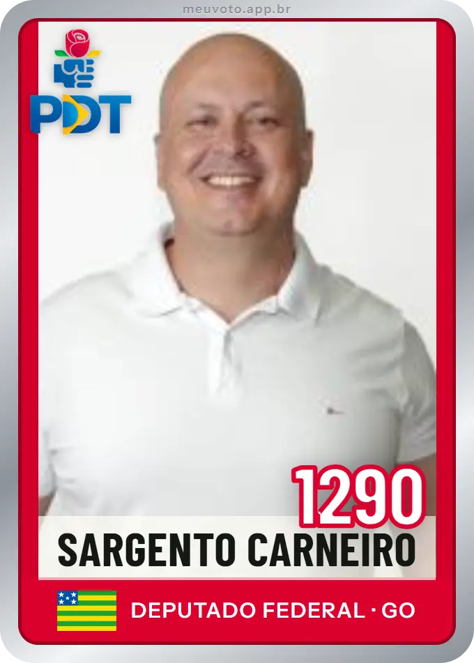 Carta de Sargento Carneiro, número 1290, PDT