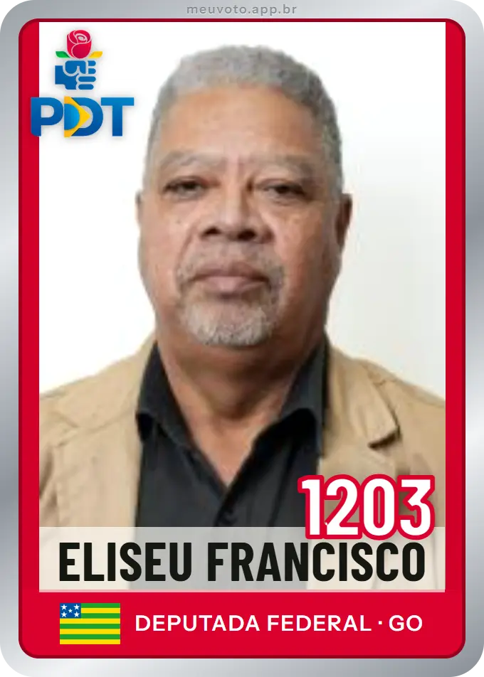 Carta de Eliseu Francisco, número 1203, PDT
