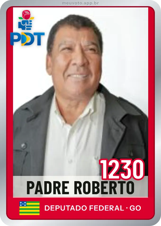 Carta de Padre Roberto, número 1230, PDT