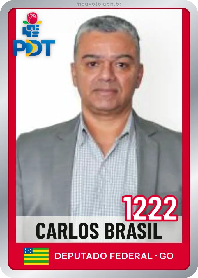Carta de Carlos Brasil, número 1222, PDT