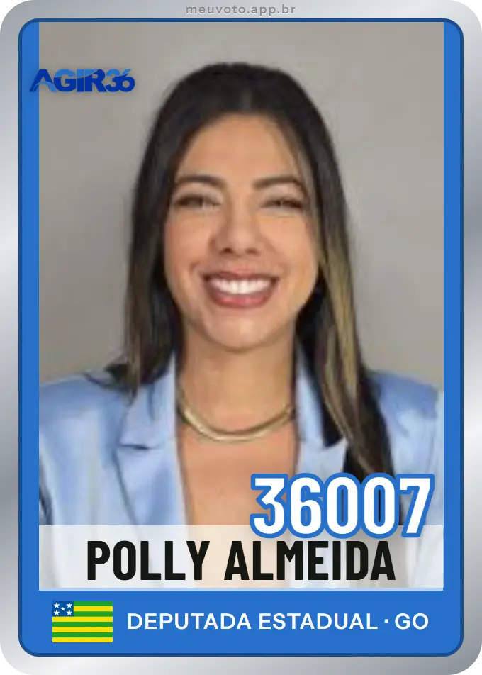 Carta de Polly Almeida, número 36007, Agir