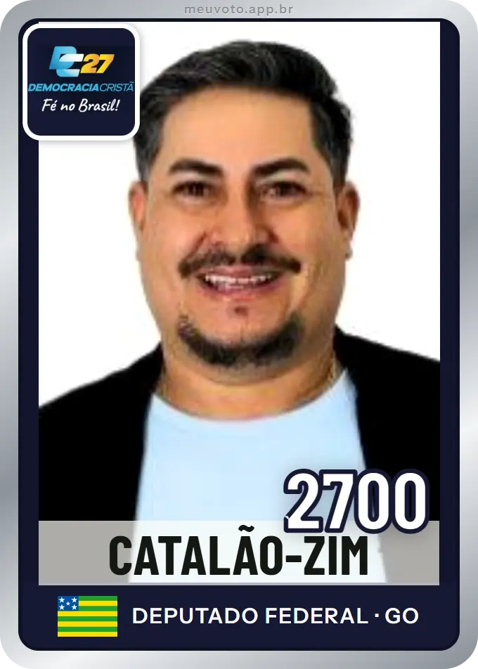 Carta de Catalão-Zim, número 2700, DC