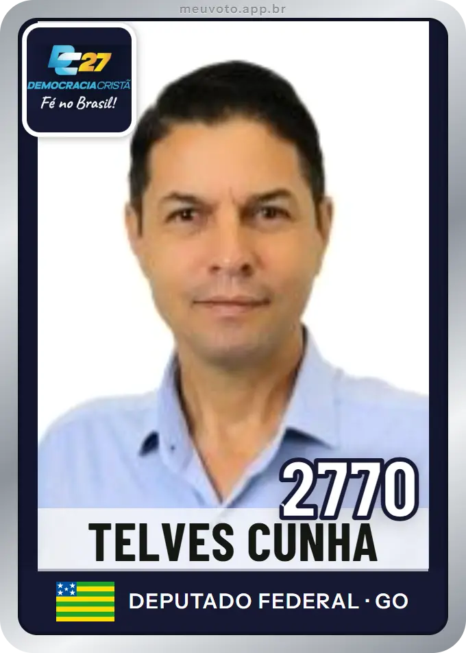 Carta de Telves Cunha, número 2770, DC