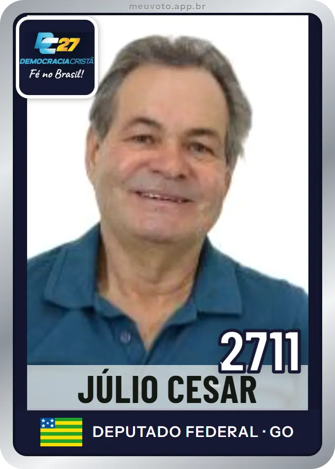 Carta de Júlio Cesar, número 2711, DC