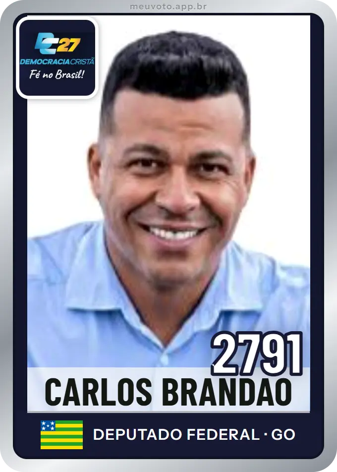 Carta de Carlos Brandao, número 2791, DC