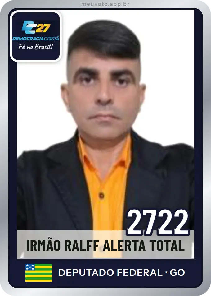 Carta de Irmão Ralff Alerta Total, número 2722, DC