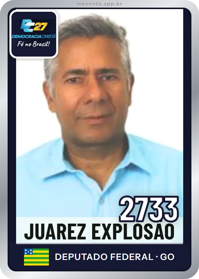 Carta de Juarez Explosão, número 2733, DC