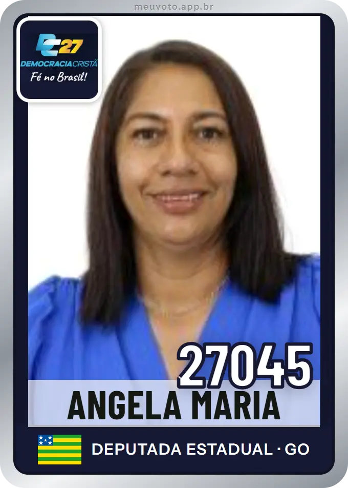 Carta de Angela Maria, número 27045, DC