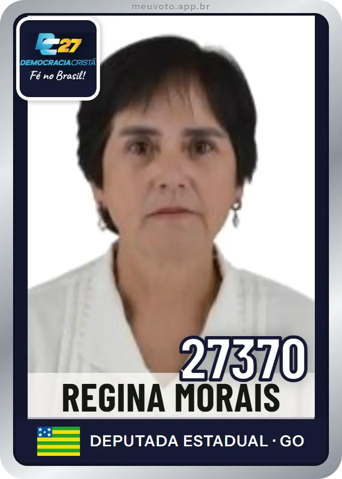 Carta de Regina Morais, número 27370, DC