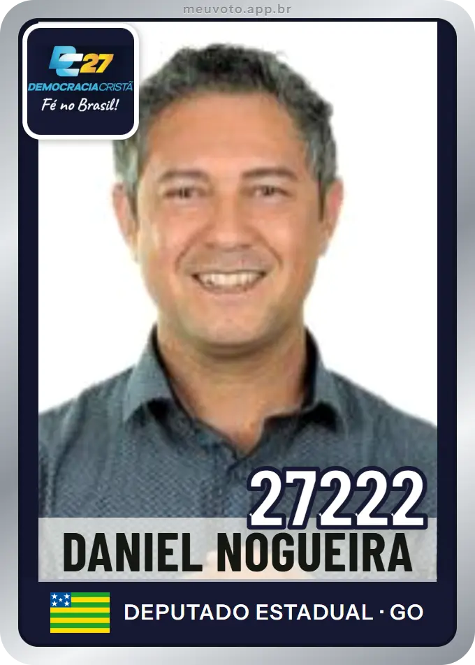 Carta de Daniel Nogueira, número 27222, DC