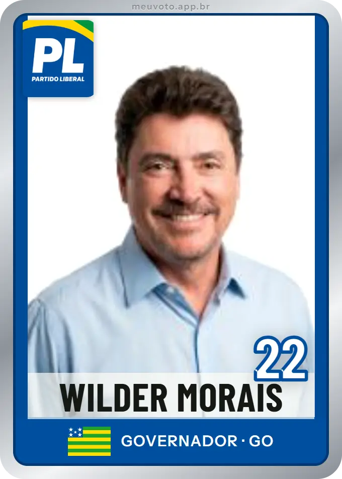 Carta de Wilder Morais, número 22, PL