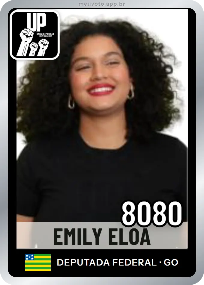 Carta de Emily Eloá, número 8080, UP