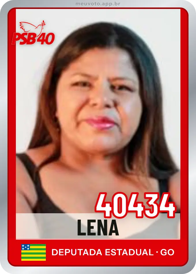 Carta de Lena, número 40434, PSB