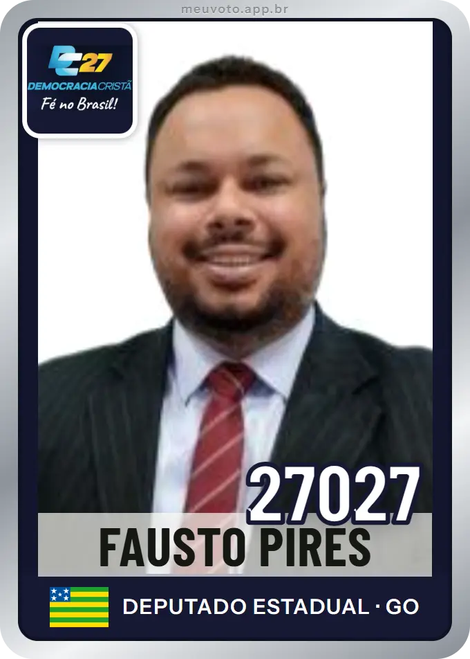 Carta de Fausto Pires, número 27027, DC