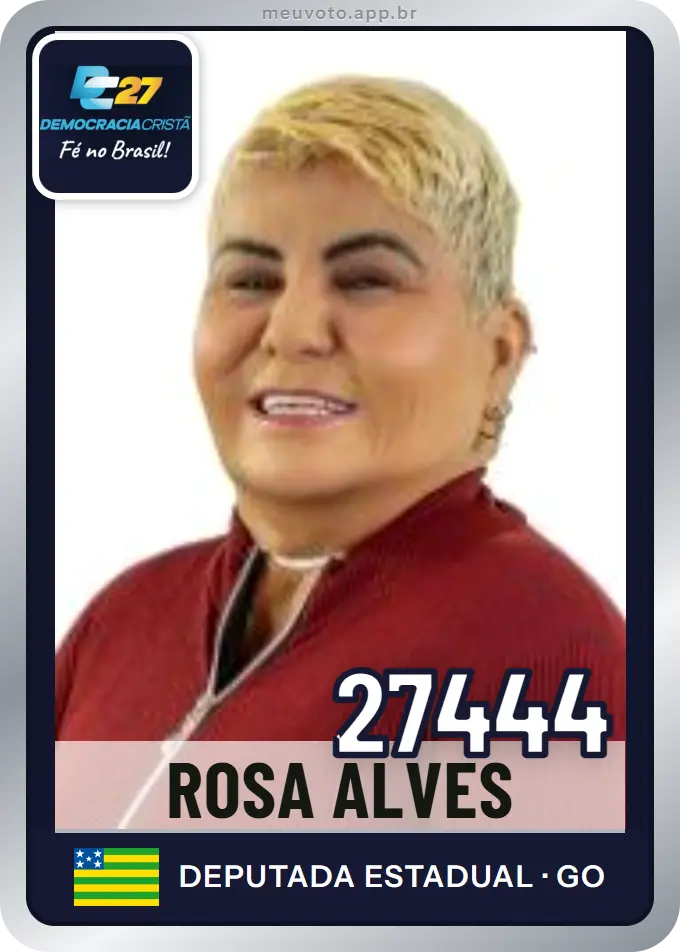 Carta de Rosa Alves, número 27444, DC