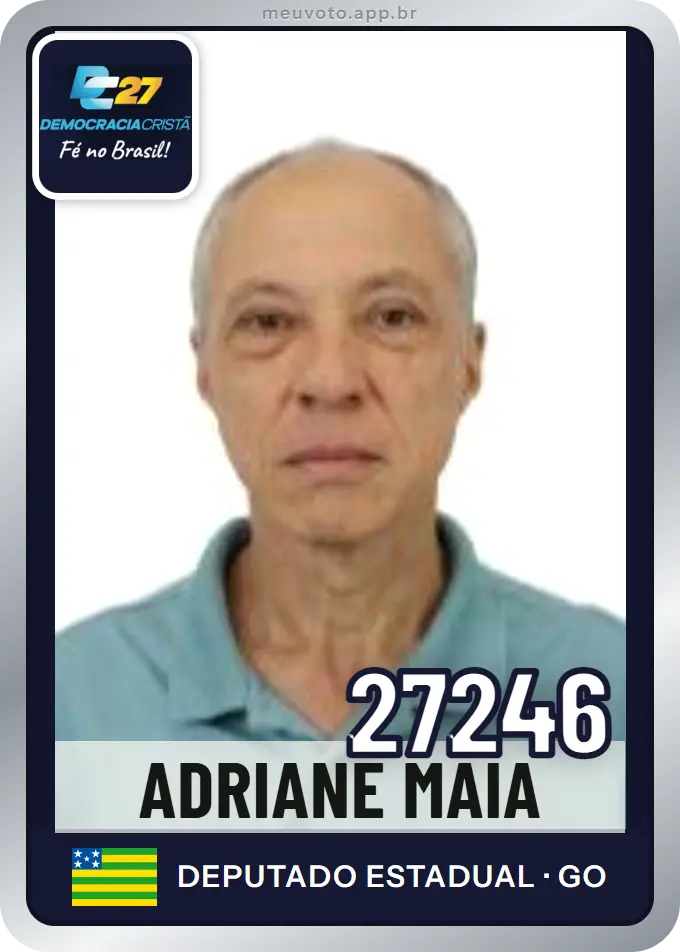 Carta de Adriane Maia, número 27246, DC