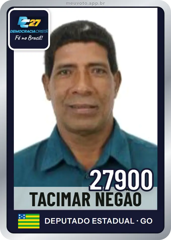 Carta de Tacimar Negão, número 27900, DC